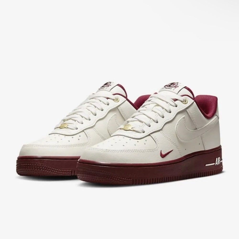 Nike Air Force 1 Low '07 SE 40th Anniversary Edition Sail Team Red Women's